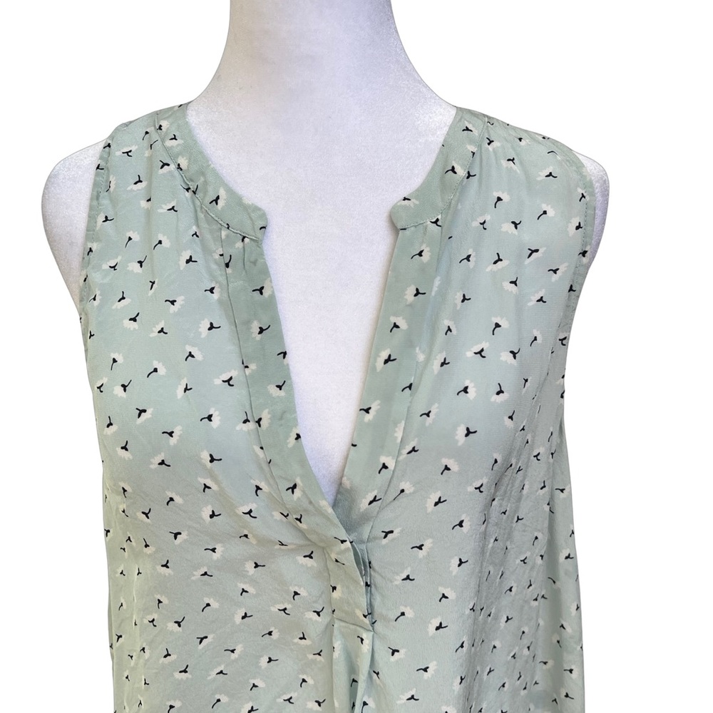 Joie NWOT Aruna Floral Silk Sleeveless Top floral Size  large